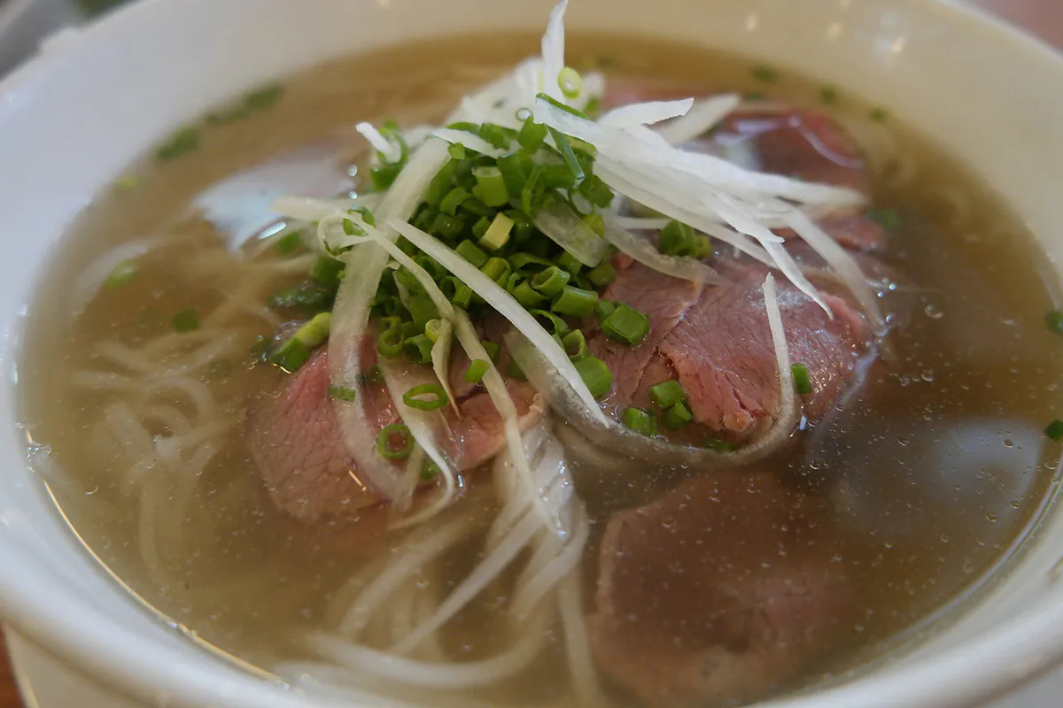 Beef Pho at Tasty Thai Restaurant，a Thai Restaurant in Tempe